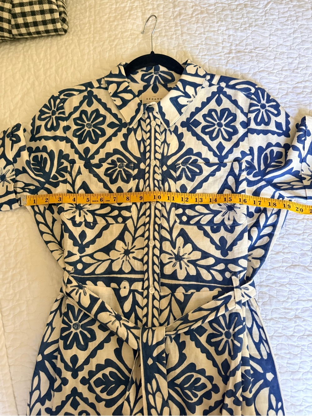 🌿Sezane Adele dress in Albi print - size 40 or US 6 - NWT - Picture 11 of 15